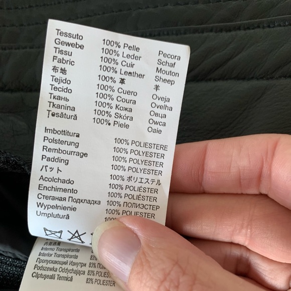 Geox leather jacket - Picture 10 of 14